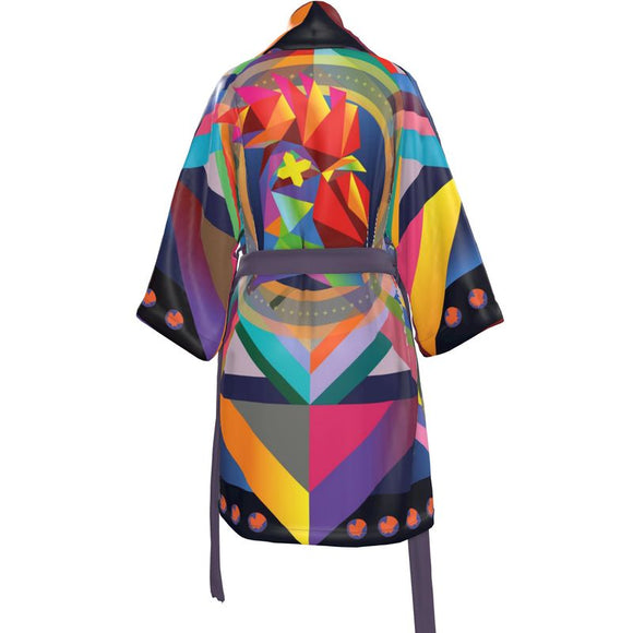 Kimono 100% Pure Silk - FNC - House of Muro