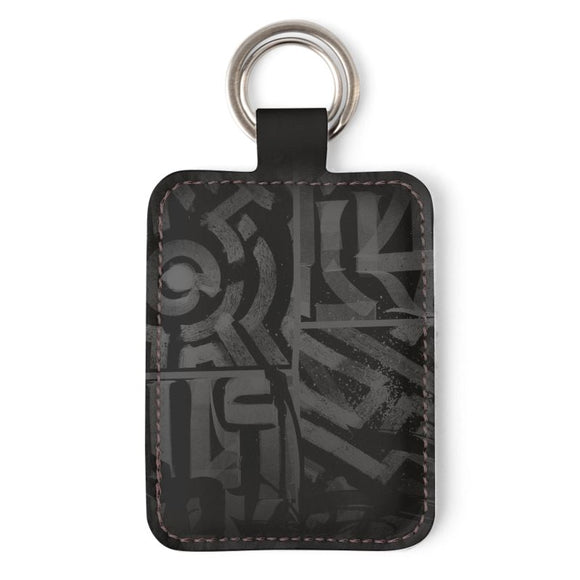 Leather Keyring - Flat - OSK - House of Muro