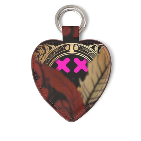 Leather Keyring - Heart - DRT - House of Muro